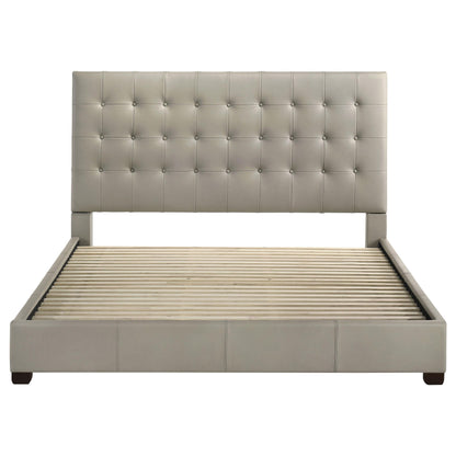 Medley E King Bed - Tan