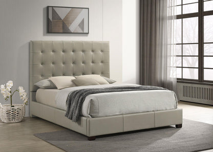 Medley Queen Bed - Tan