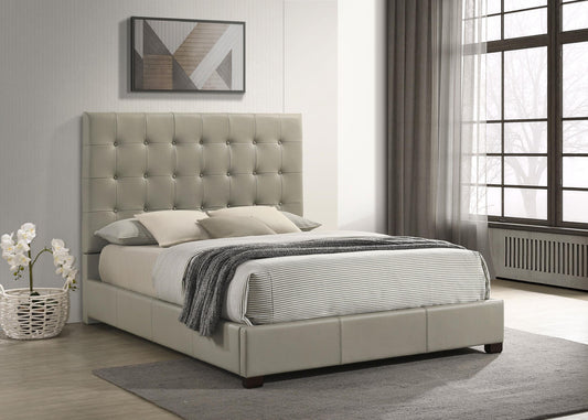 Medley Queen Bed - Tan