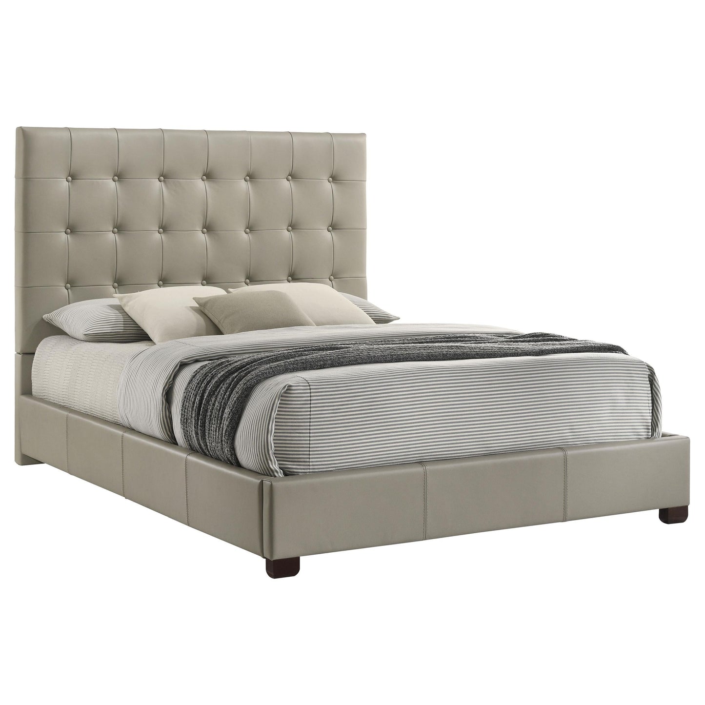 Medley Queen Bed - Tan
