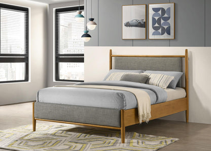 Mason Bed in Light Brown