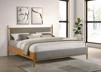 Mason Bed in Light Brown