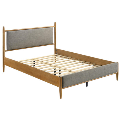 Mason Bed in Light Brown