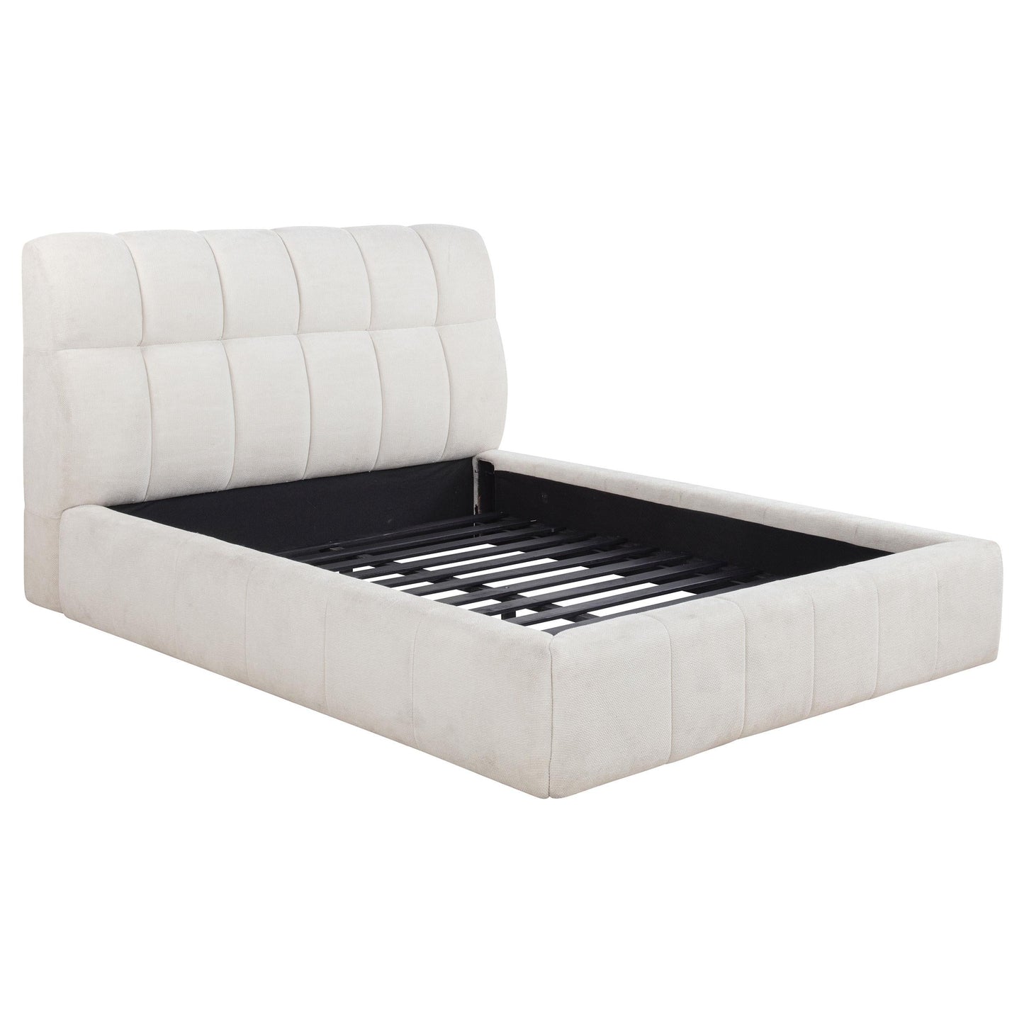 Nollet Queen Bed - Cream