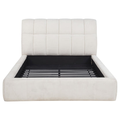 Nollet Queen Bed - Cream