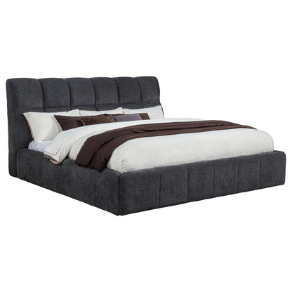 Nollet E King Bed - Grey