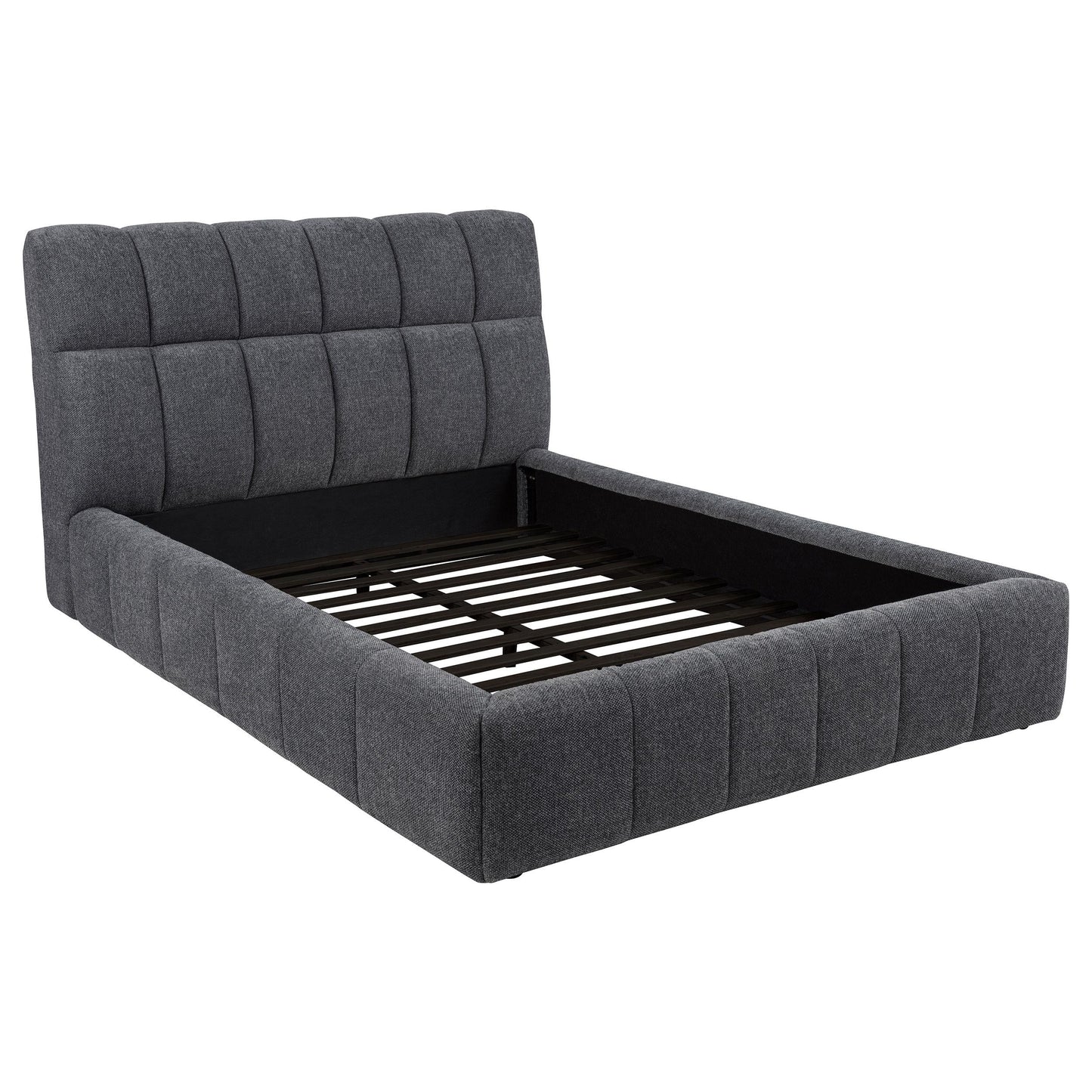 Nollet Queen Bed - Grey
