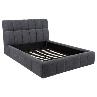 Nollet Queen Bed - Grey