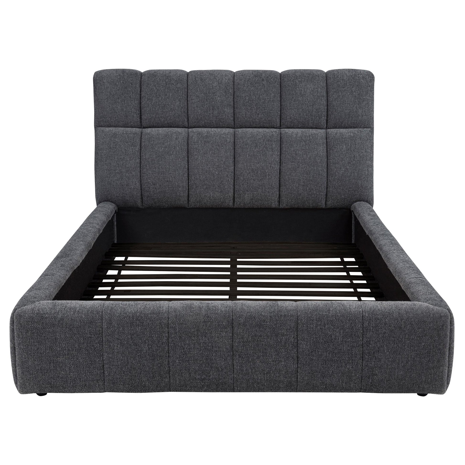 Nollet Queen Bed - Grey