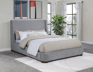 Rennes E King Bed in Grey - Coaster Furniture