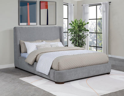Rennes E King Bed in Grey - Coaster Furniture