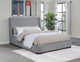 Rennes E King Bed in Grey - Coaster Furniture