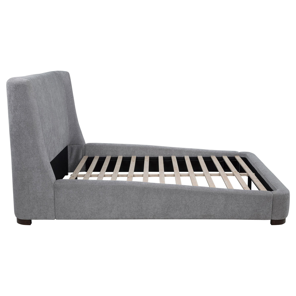 Rennes E King Bed in Grey - Coaster Furniture