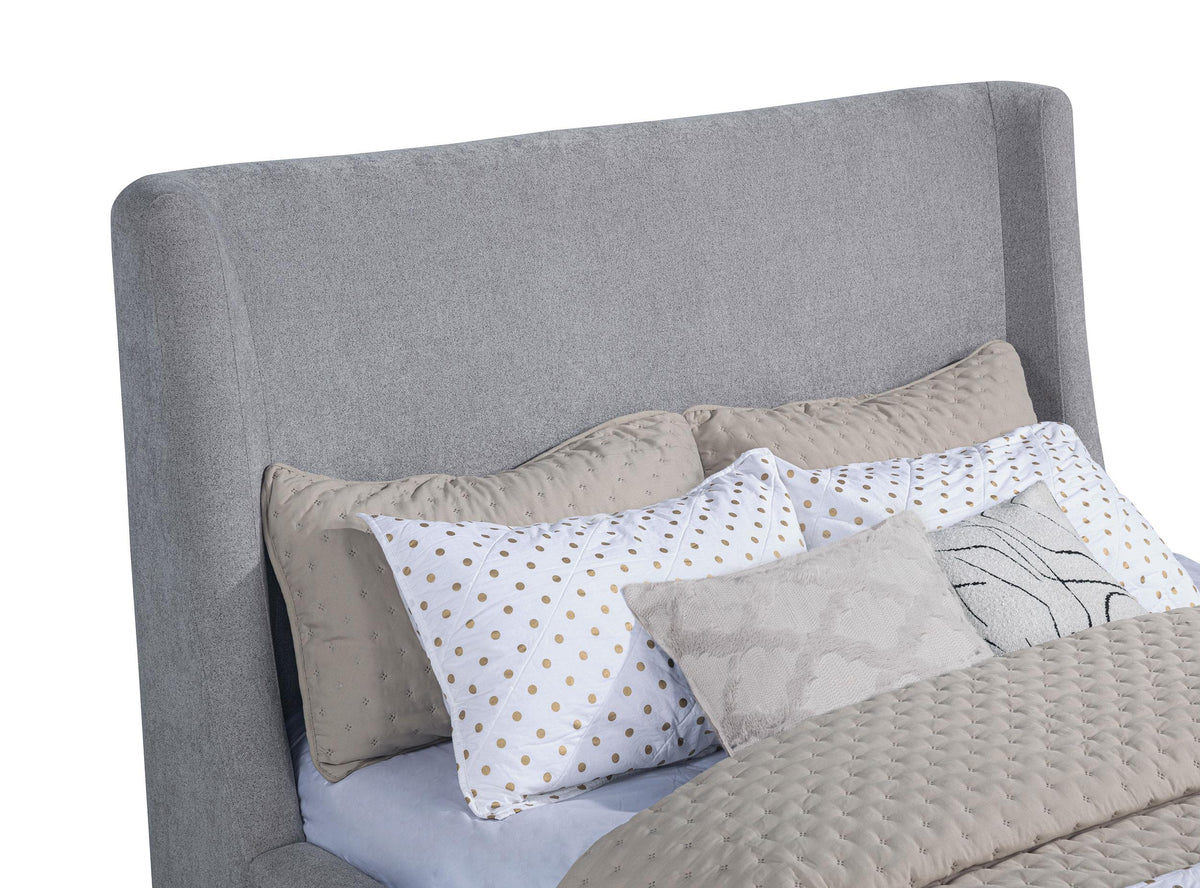 Rennes E King Bed in Grey - Coaster Furniture