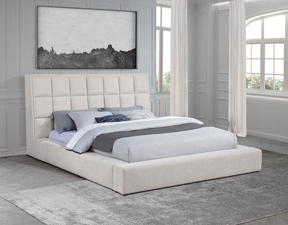 Dreux Queen Bed - Cream