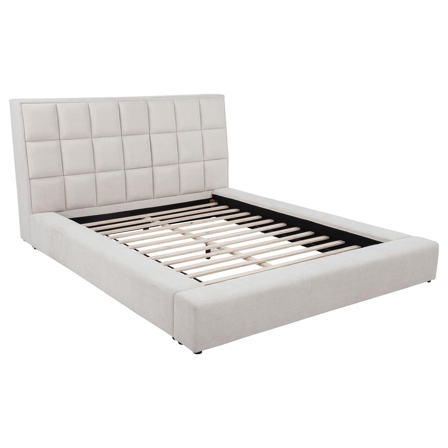 Dreux Queen Bed - Cream