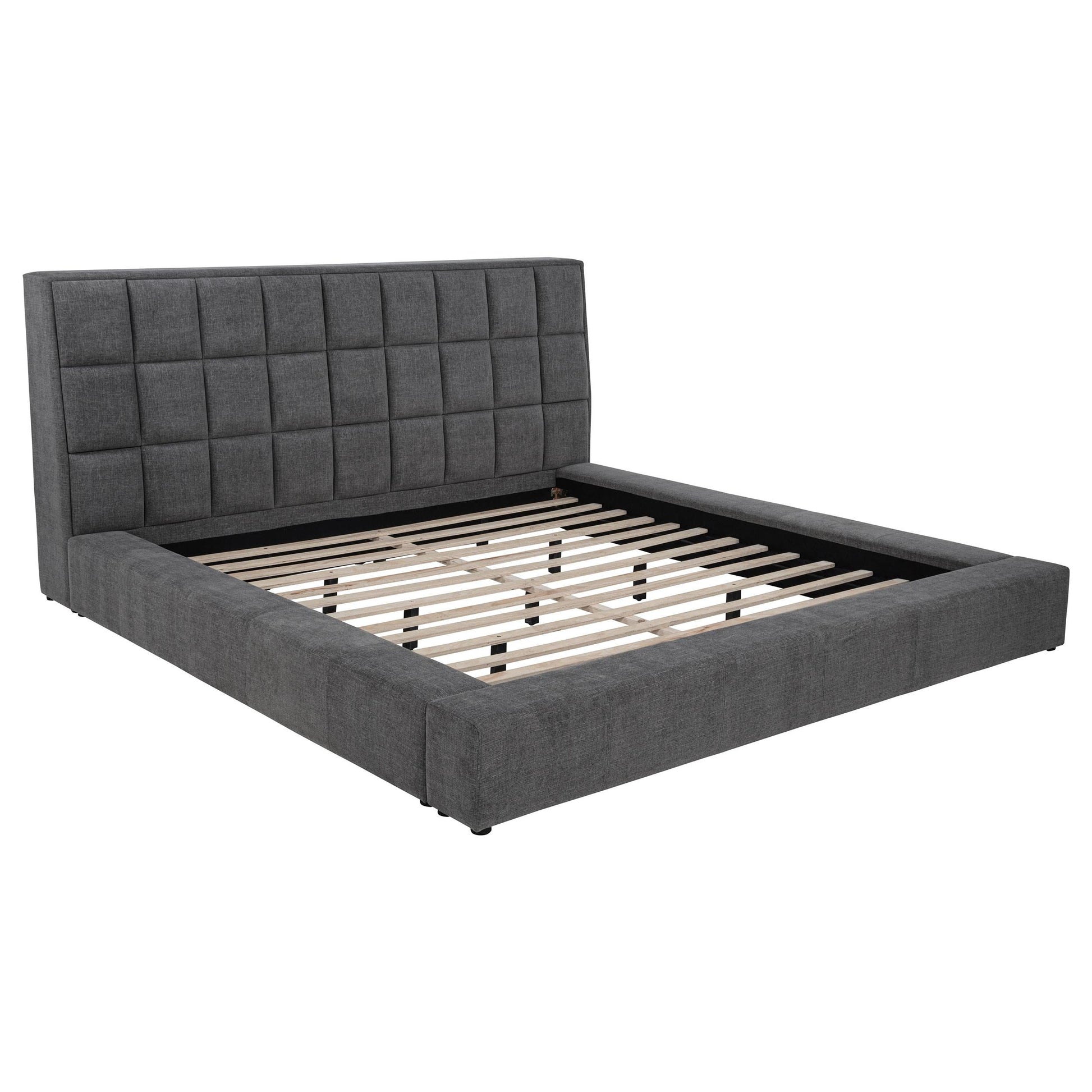 Dreux Queen Bed - Grey