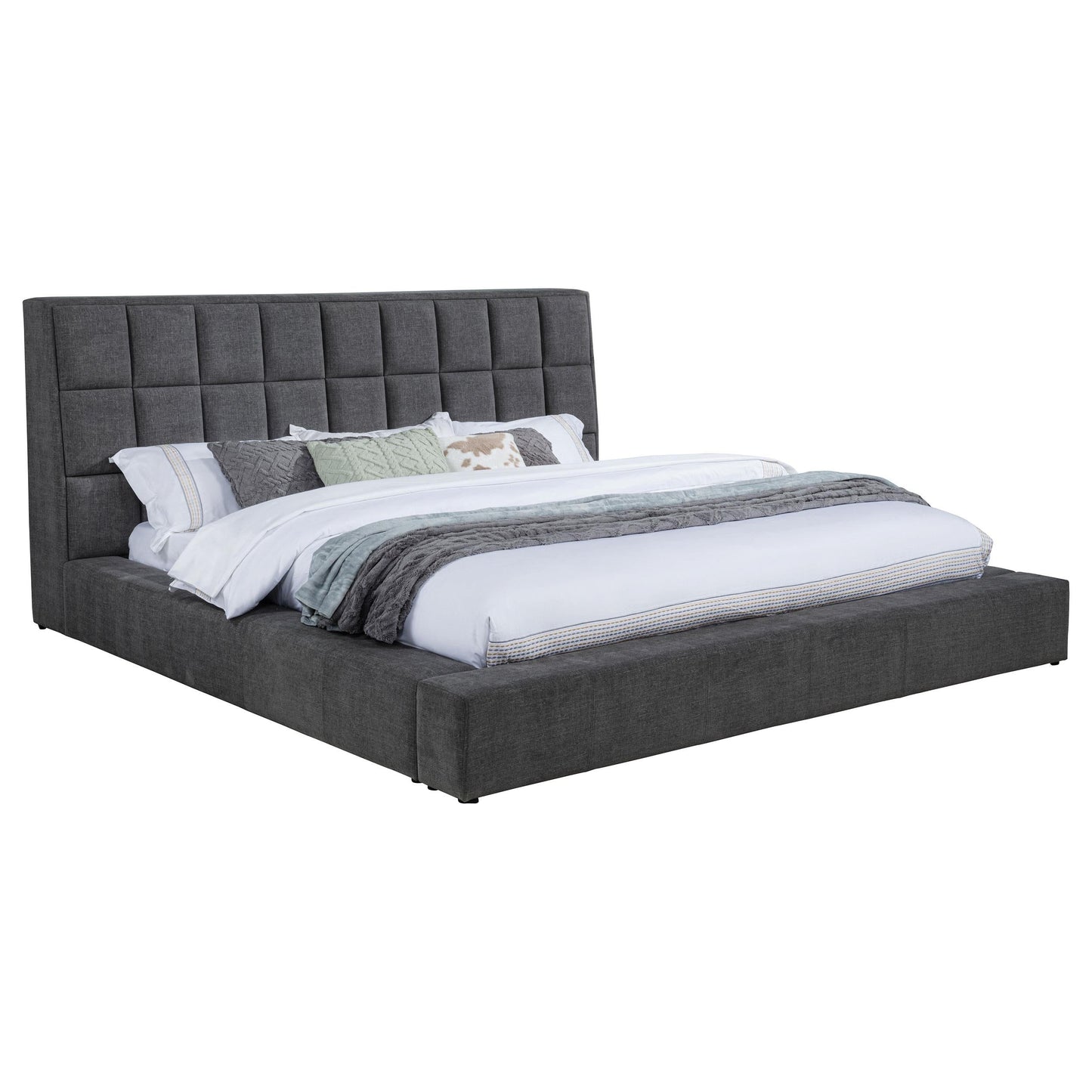 Dreux Queen Bed - Grey