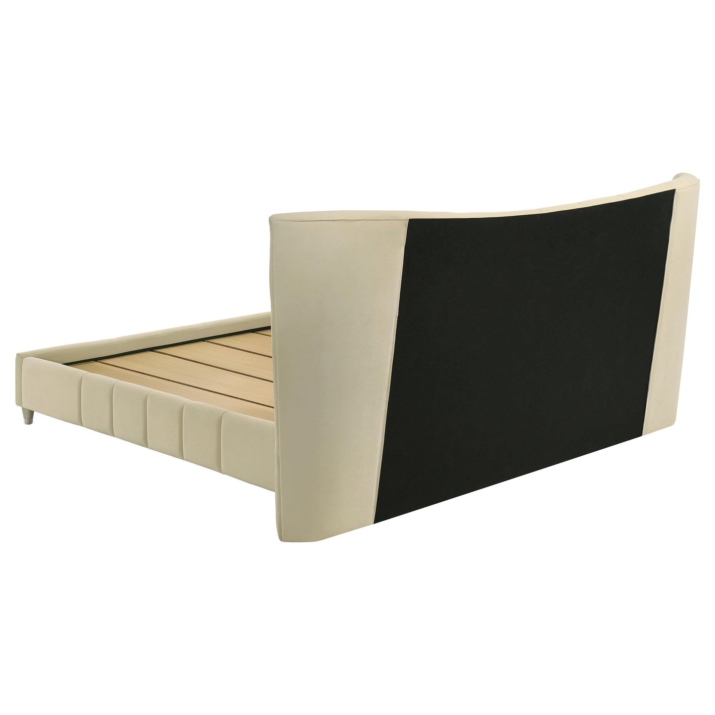 Evelyn Bed in Ivory