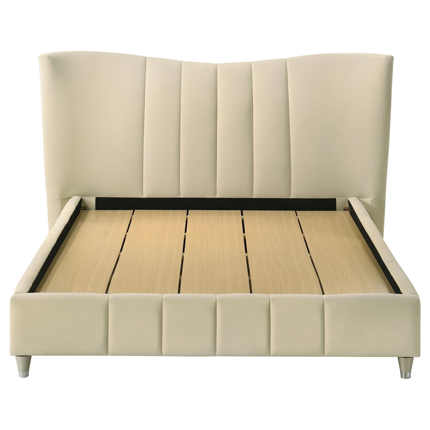 Evelyn Bed in Ivory