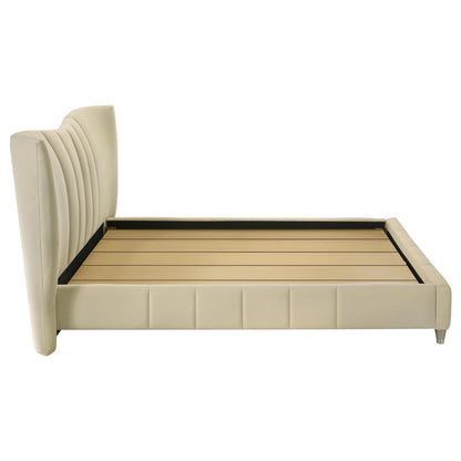 Evelyn Bed in Ivory