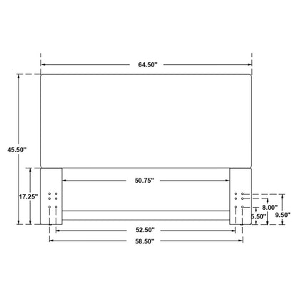 Pirro Queen / Full Headboard in Sand - Coaster Furniture