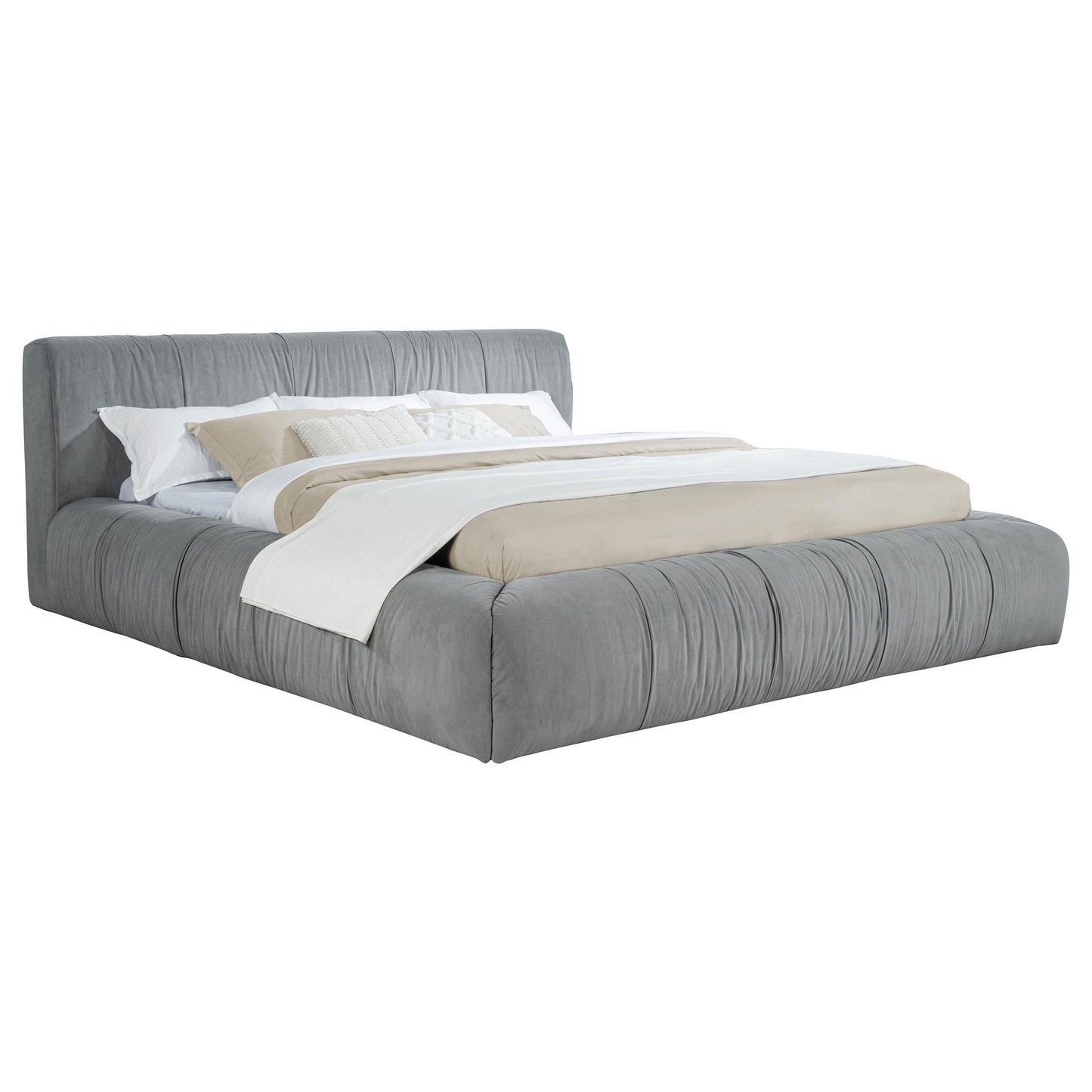 Wilshire Bed in Grey