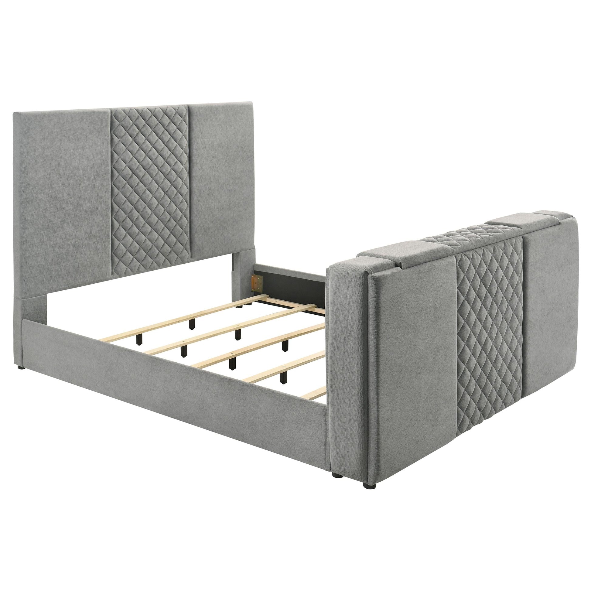 Tara Bed in Grey