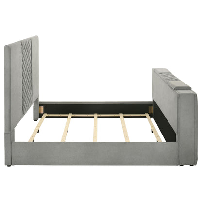 Tara Bed in Grey