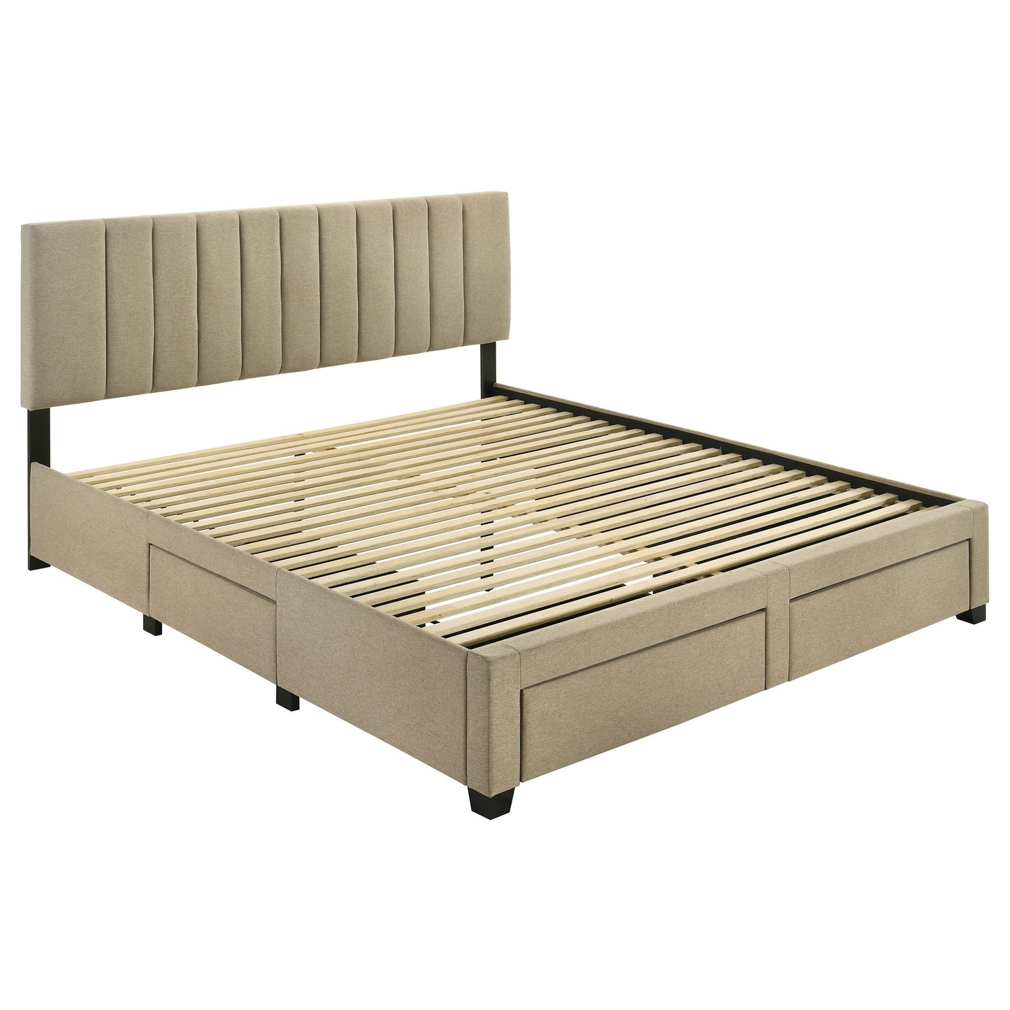Wheatland Bed in Light Brown