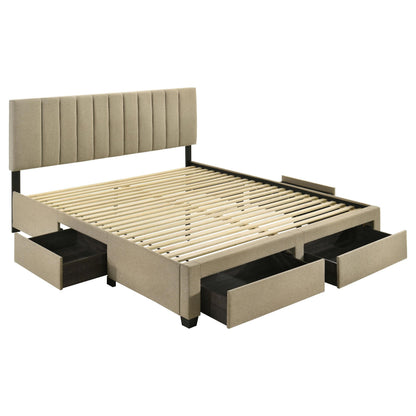 Wheatland Bed in Light Brown