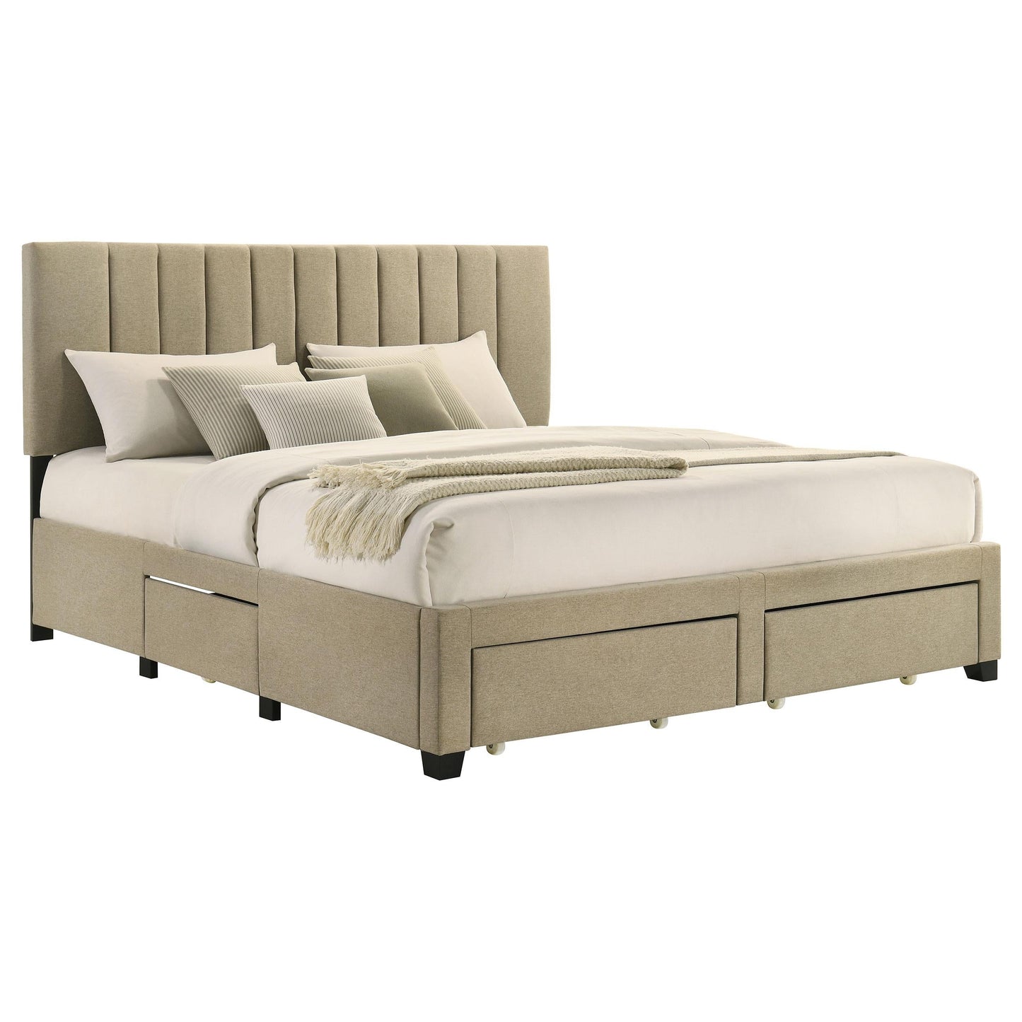 Wheatland Bed in Light Brown