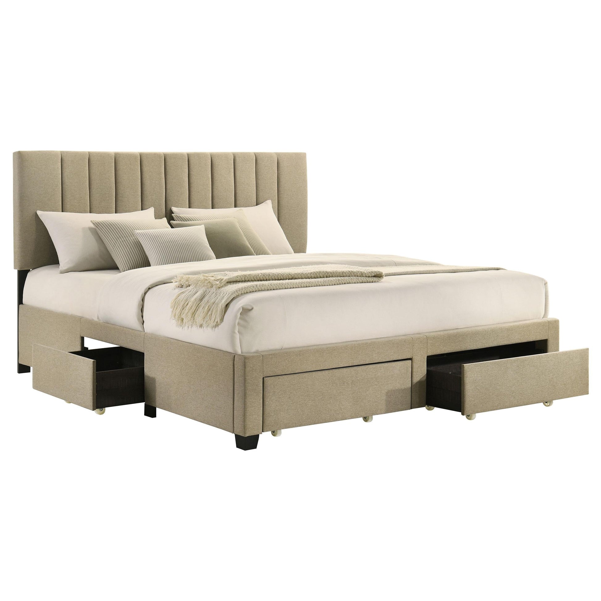Wheatland Bed in Light Brown