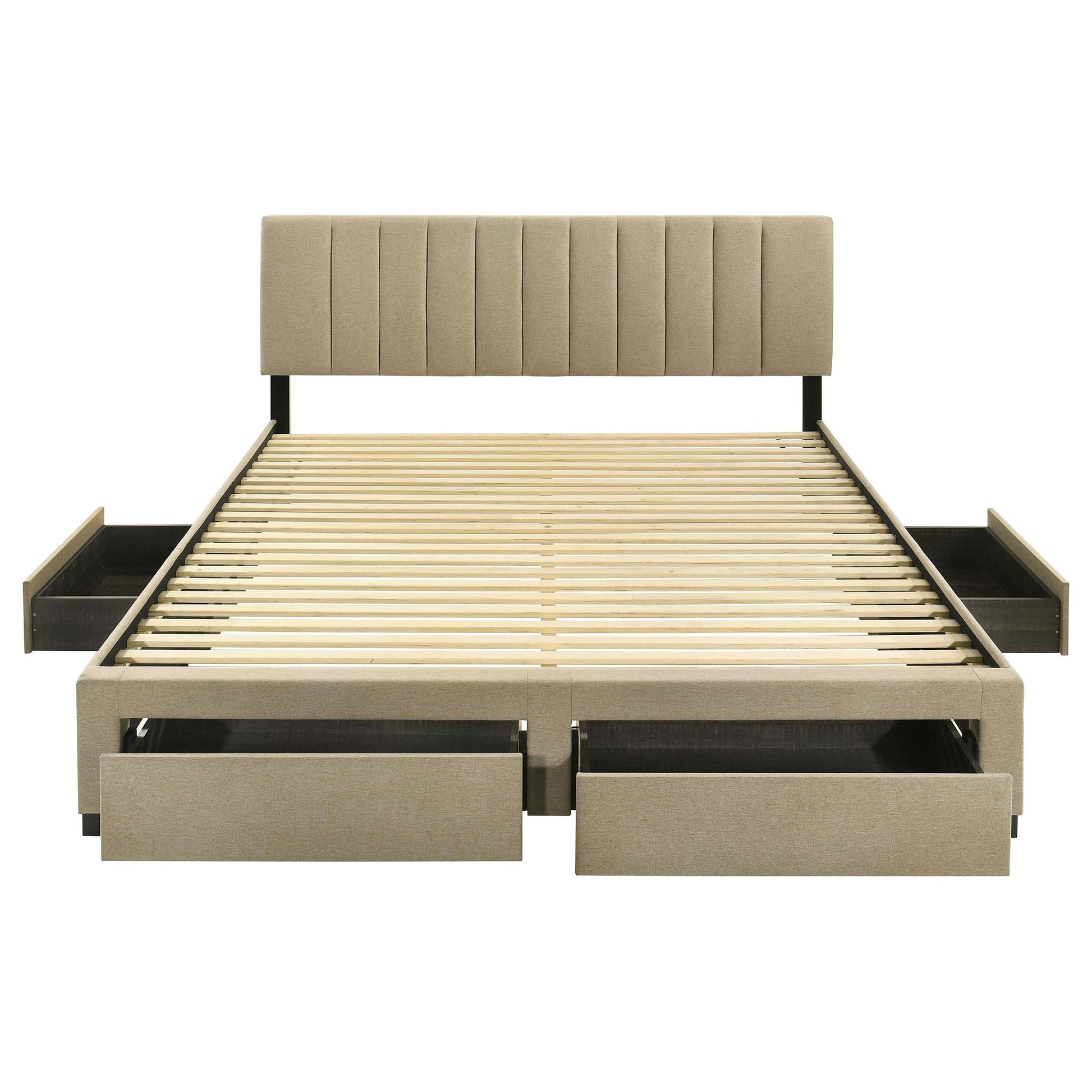 Wheatland Bed in Light Brown