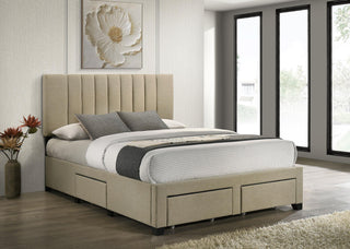 Wheatland Bed in Light Brown