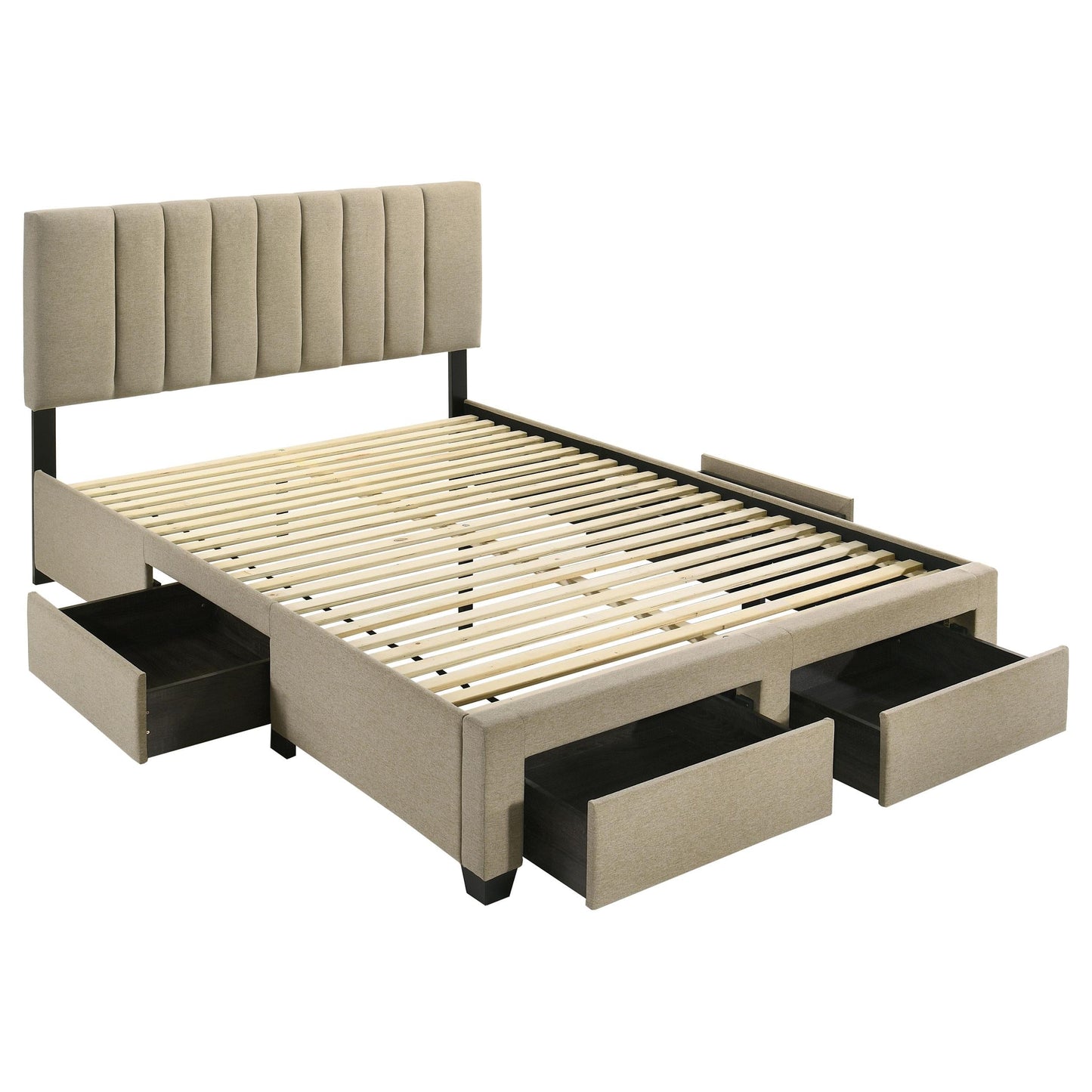 Wheatland Bed in Light Brown