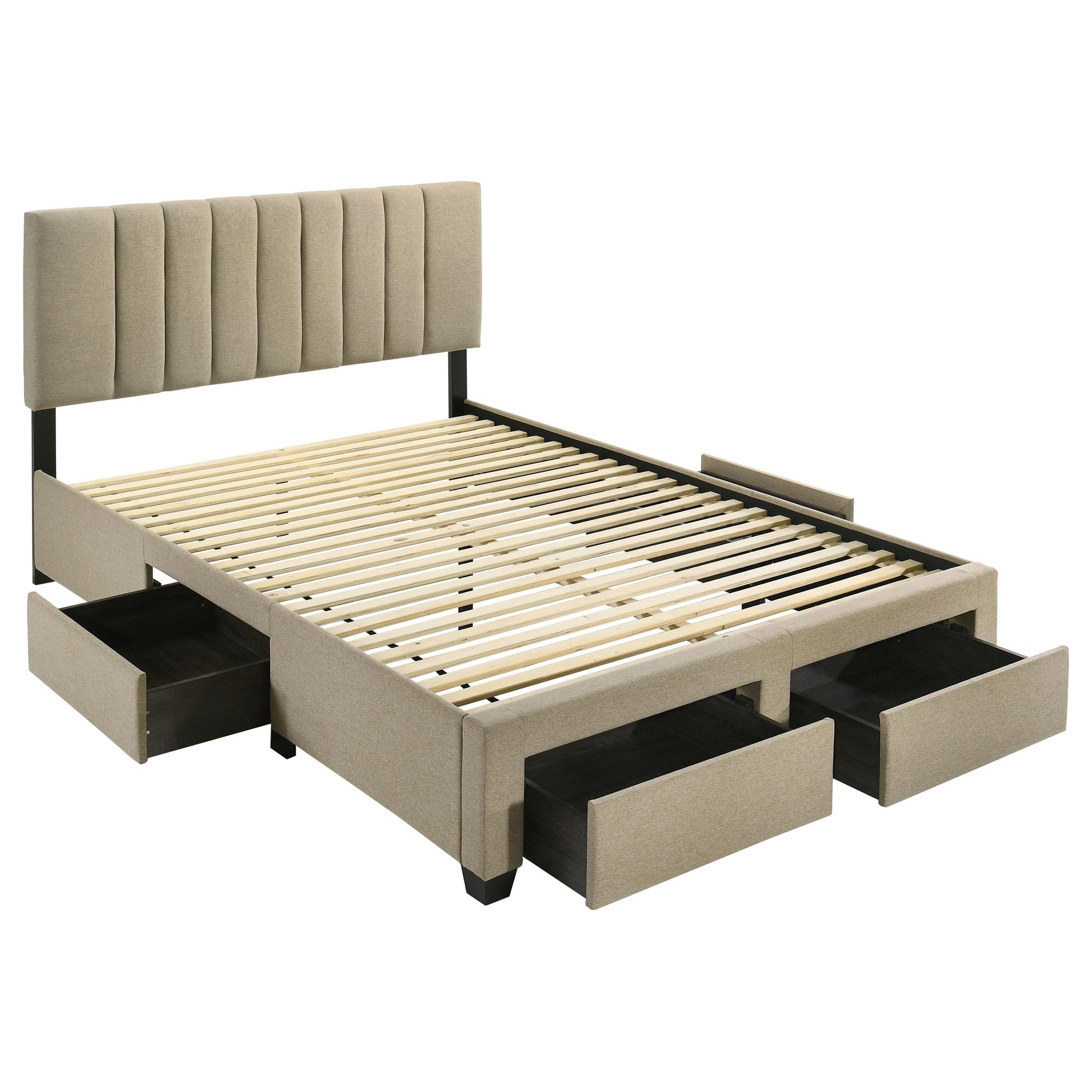 Wheatland Bed in Light Brown