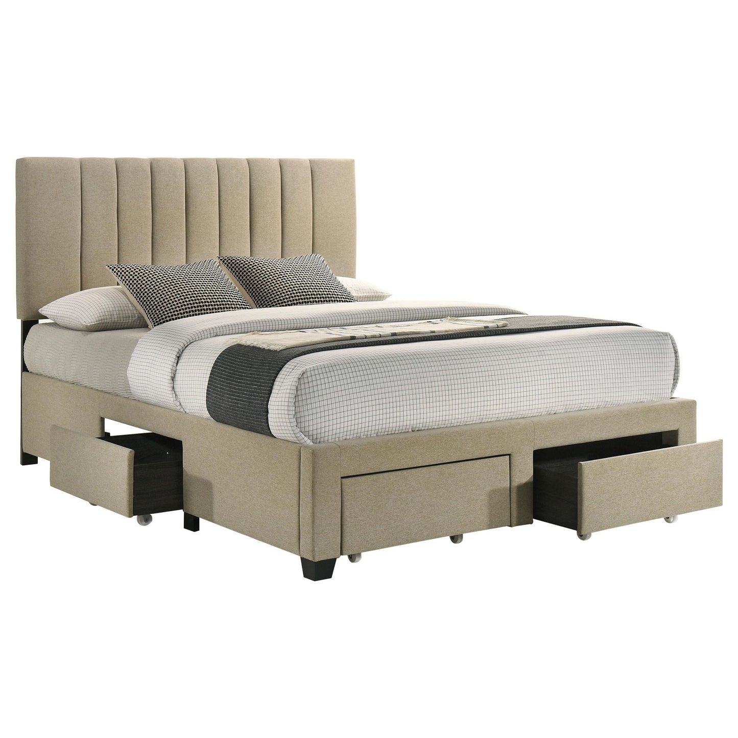 Wheatland Bed in Light Brown