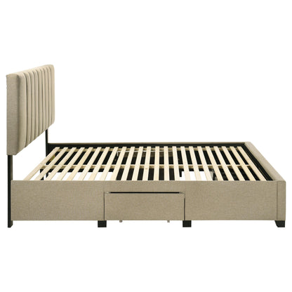 Wheatland Bed in Light Brown