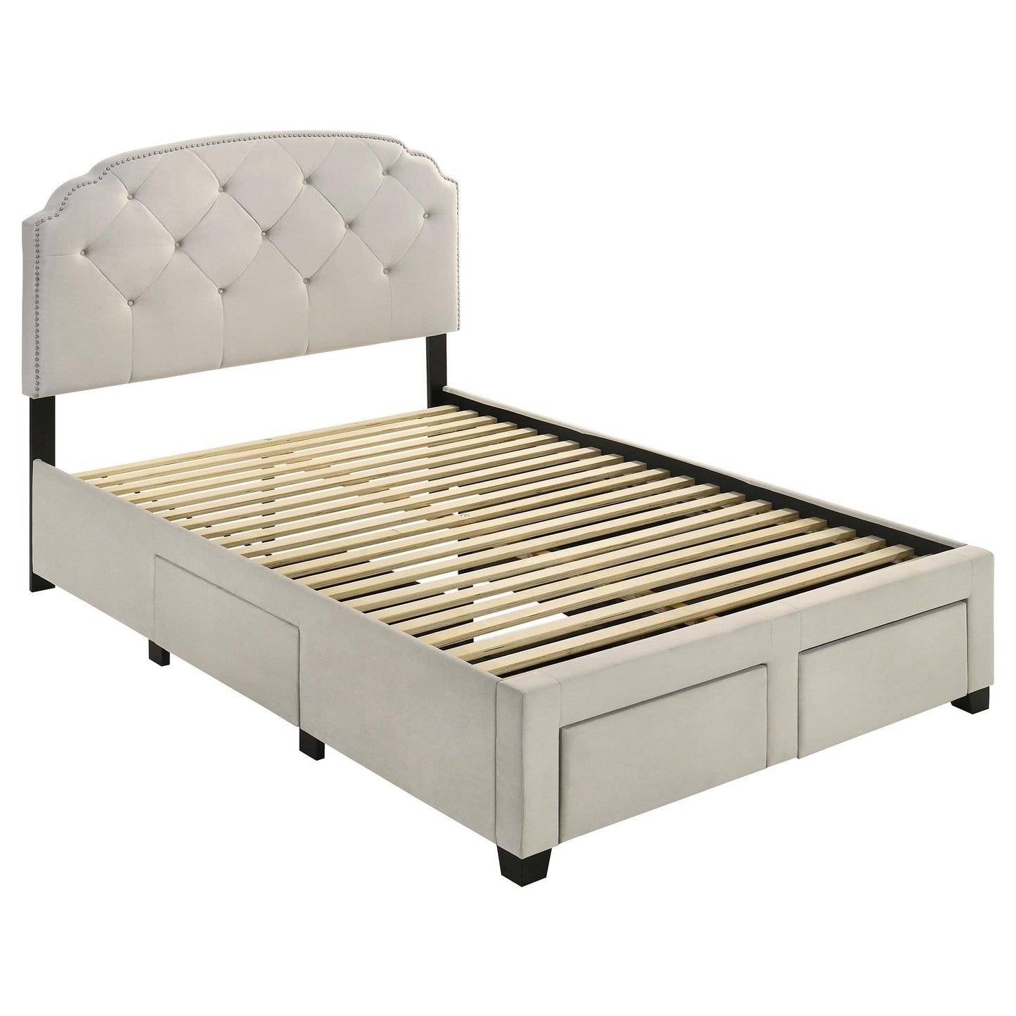 Marianna Bed in Cream