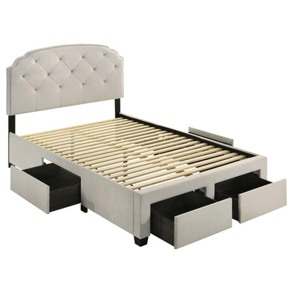 Marianna Bed in Cream