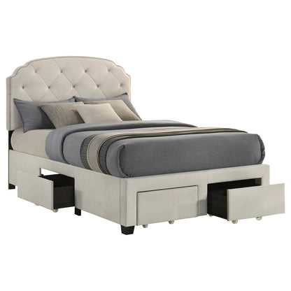Marianna Bed in Cream