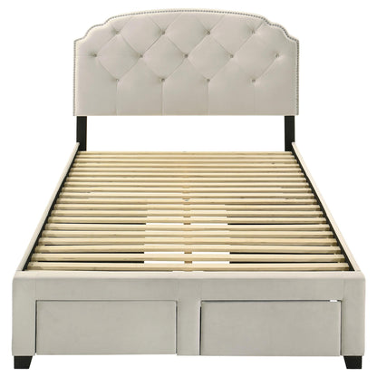 Marianna Bed in Cream