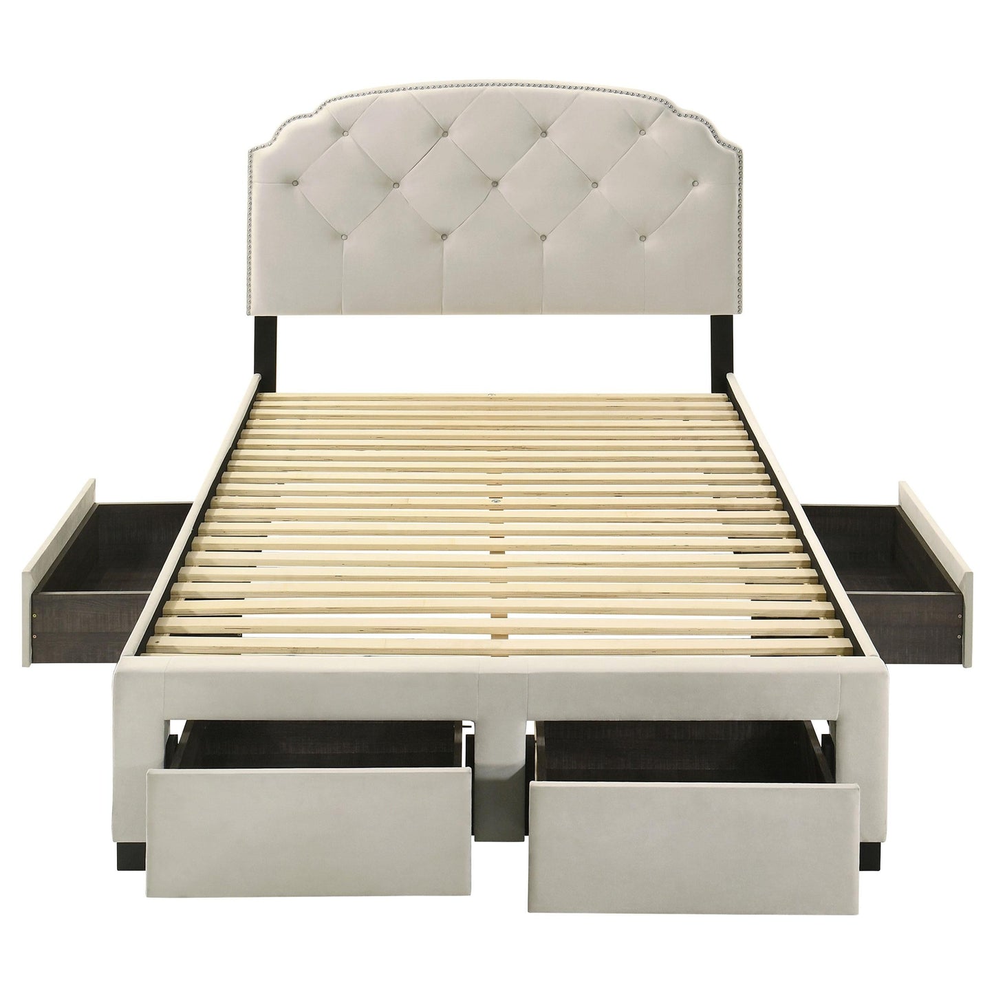 Marianna Bed in Cream