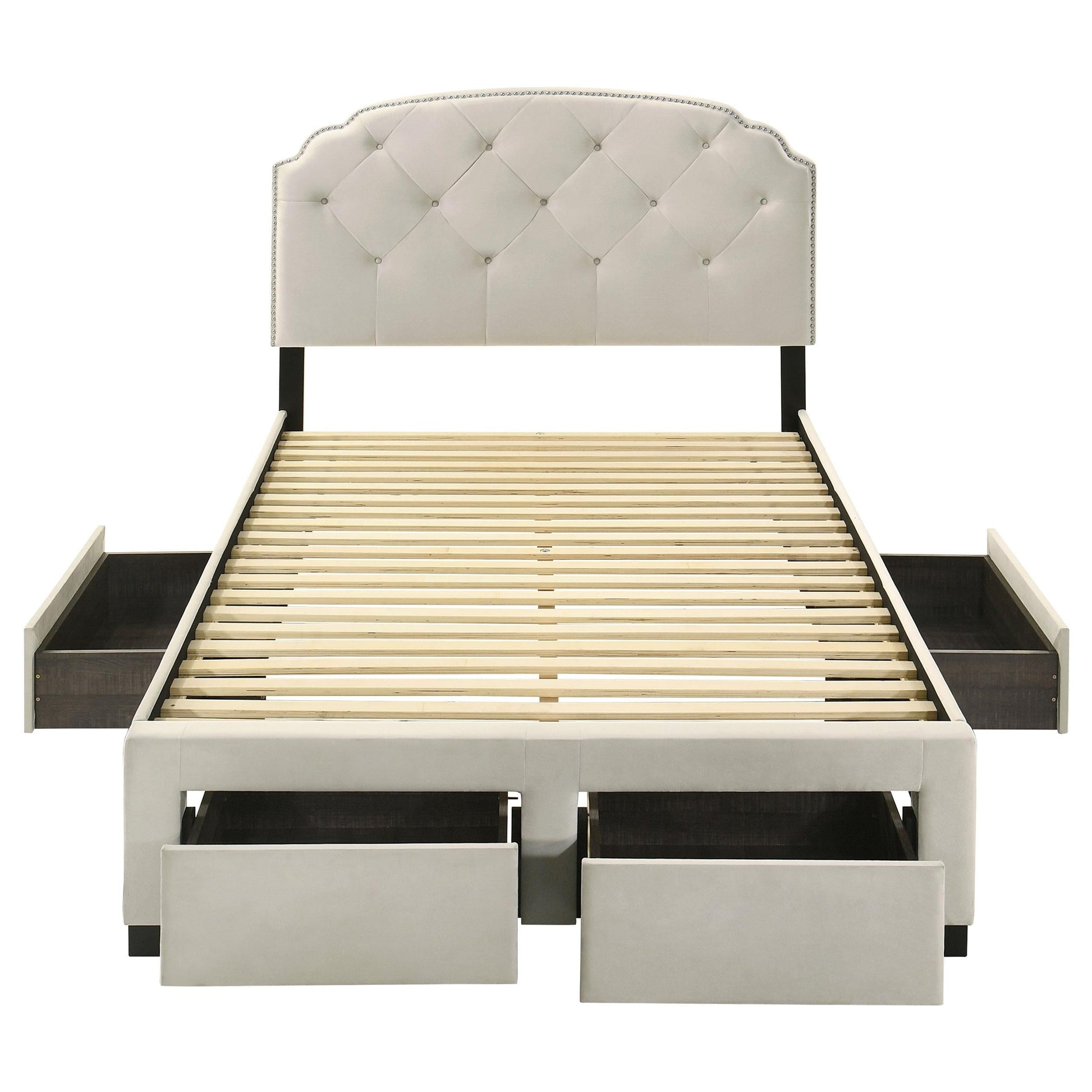 Marianna Bed in Cream