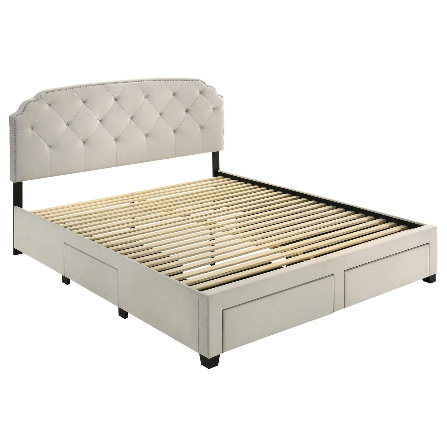 Marianna Bed in Cream
