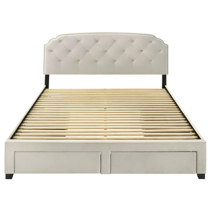 Marianna Bed in Cream