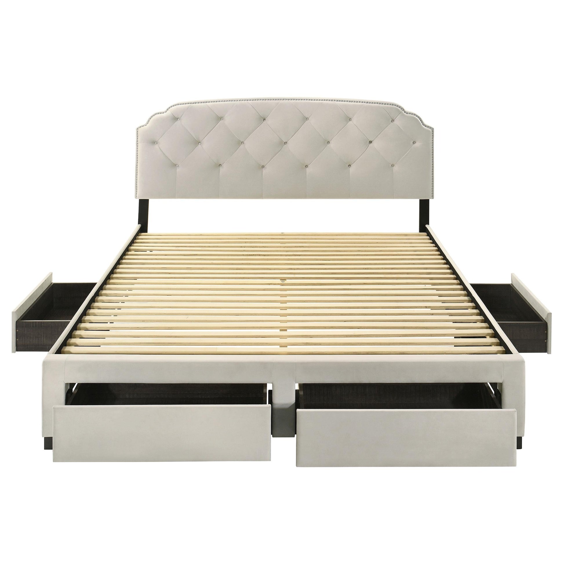 Marianna Bed in Cream