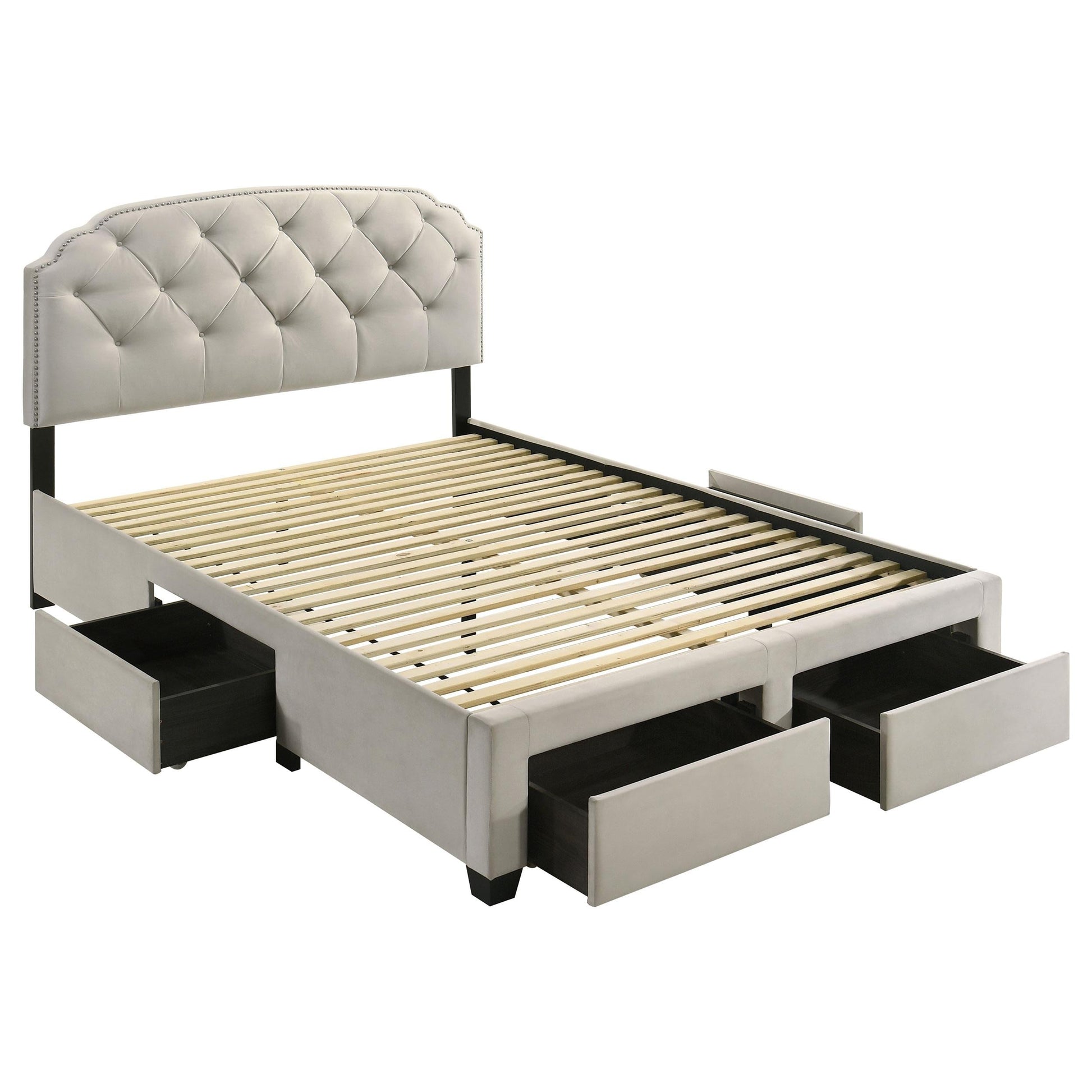 Marianna Bed in Cream