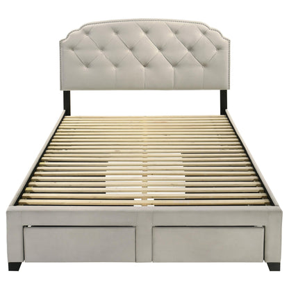 Marianna Bed in Cream
